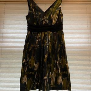 Cocktail dress with pockets